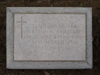 Struma Military Cemetery - Wilkinson, Charles William